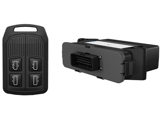 Makersan MO-651 H5X remote keyless entry module for three-zone CAN-based access control.