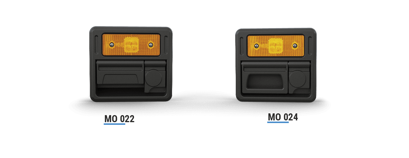 Makersan MO 022 / 024 luggage flap handle front.