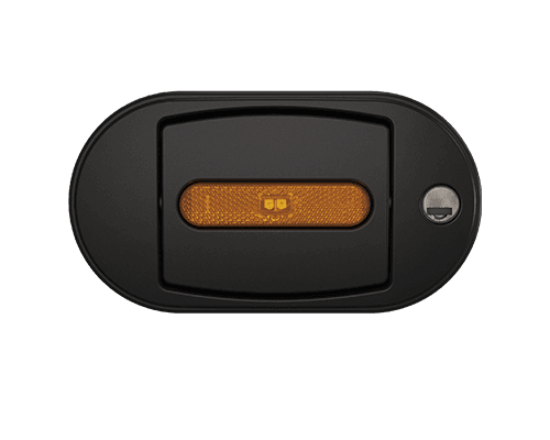 Makersan MO 032X-A-M oval luggage flap handle.