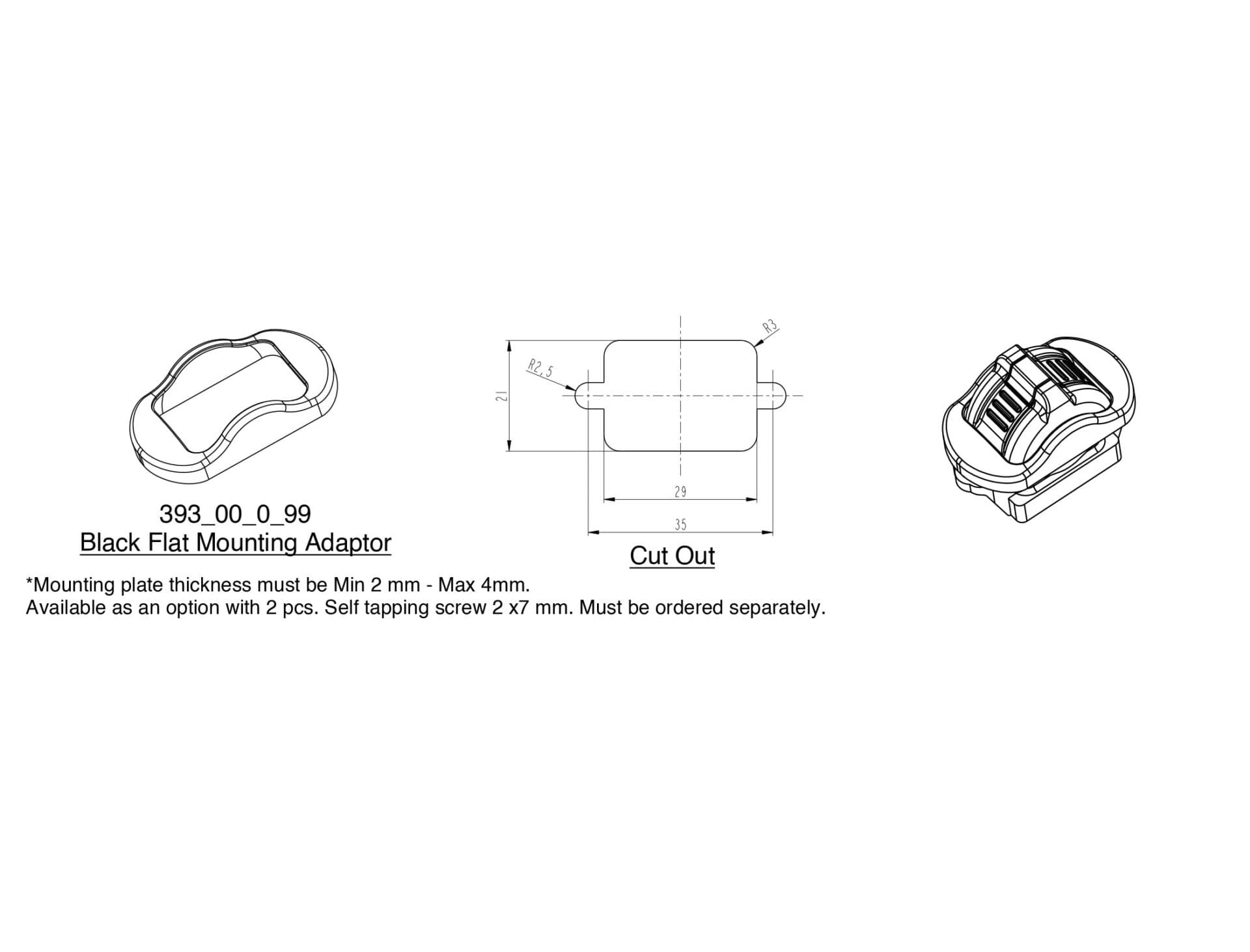 Makersan MO 393 H10 / H11 hardware variants.