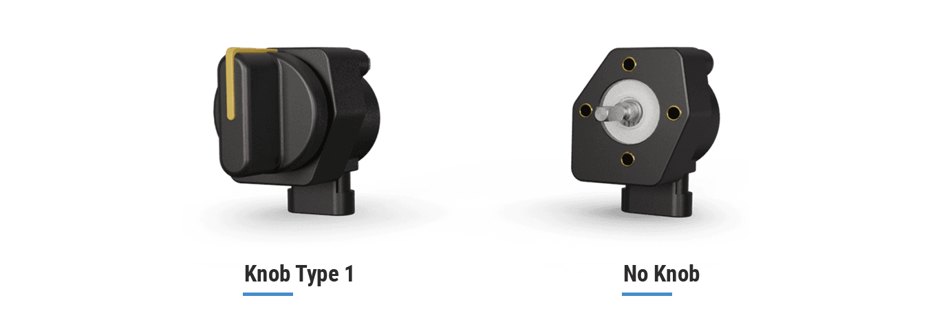 Makersan MO 379 rotary control knob type options.