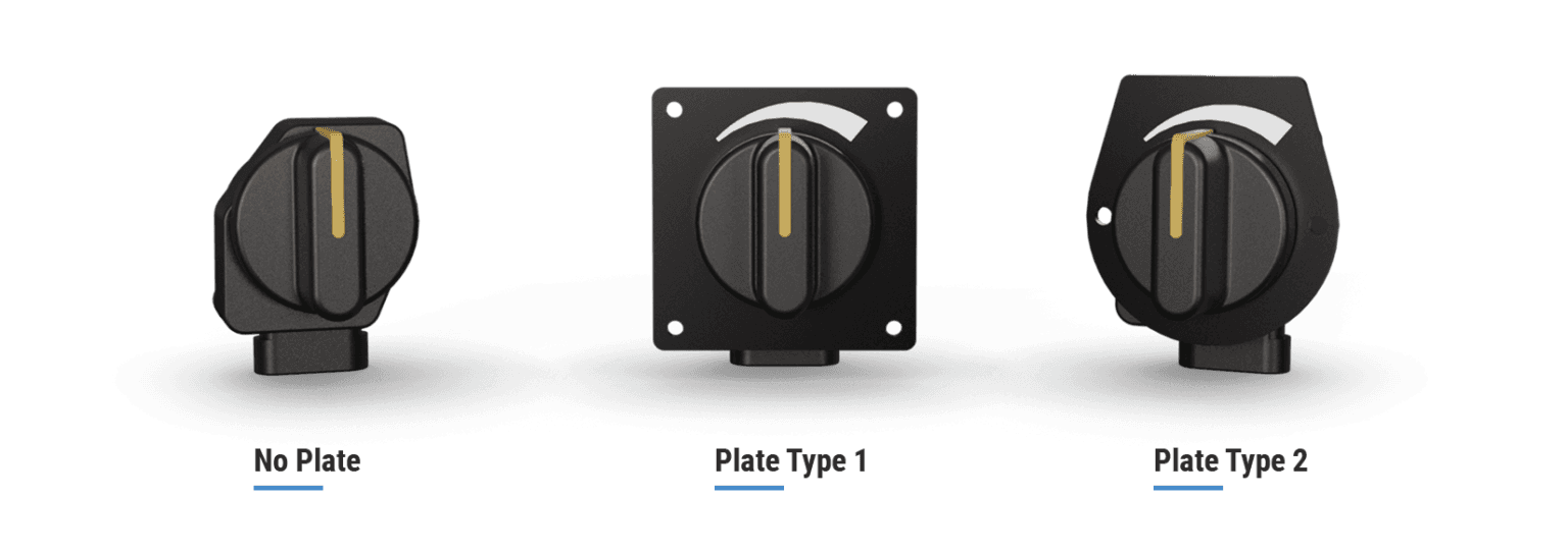 Makersan MO 379 rotary control plate type options.