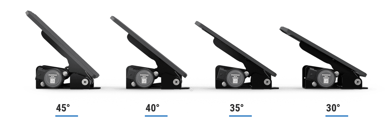 Makersan MO 129 accelerator pedal initial treadle angle options.