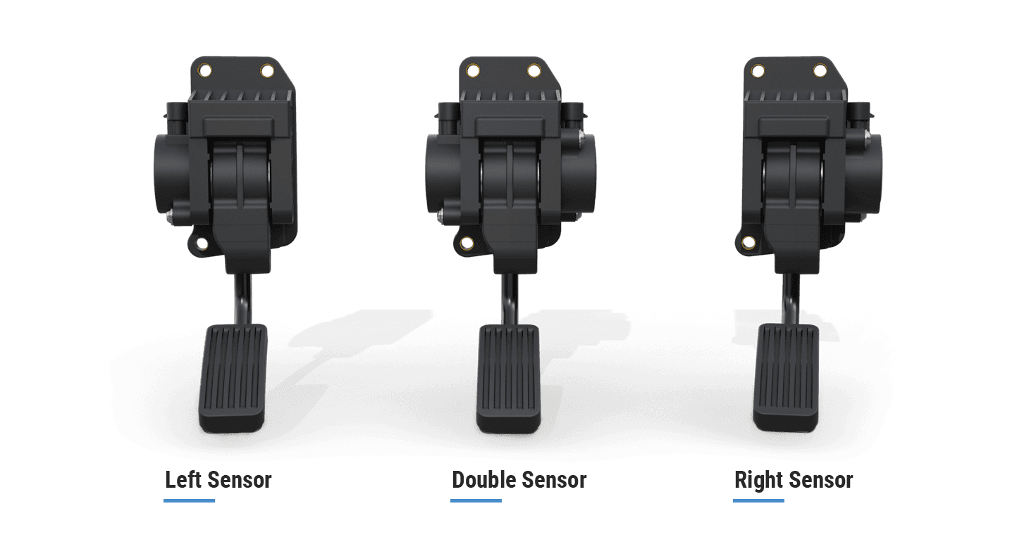 Makersan MO 372 accelerator pedal sensor configuration options.